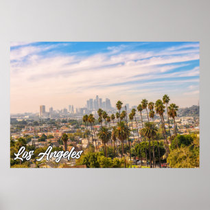 Affiche Los Angeles, Californie, États-Unis