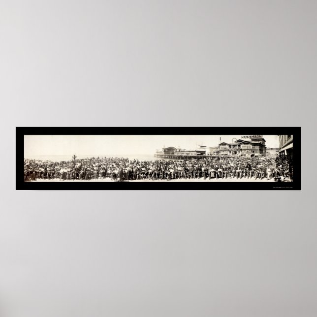 Affiche Los Angeles Motorcycle Club Photo 1911 (Devant)