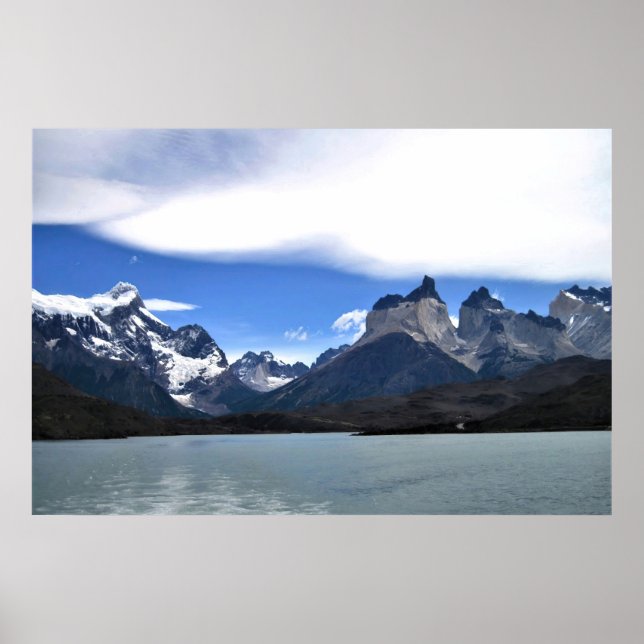 Affiche Los Cuernos et la Vallée Française (Devant)