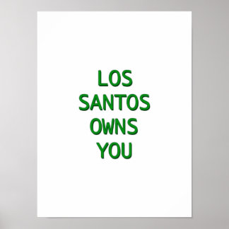 Affiche Los Santos vous appartient