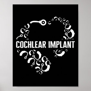 Affiche Loss Awareness Love Cochlear Implant Asl Heure D