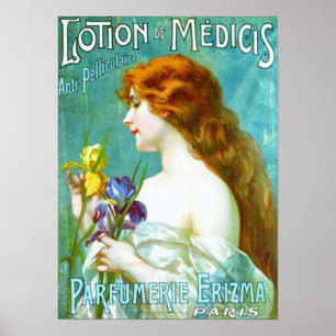 Affiche Lotion de Médicis Anti-Pelliculaire