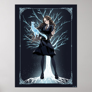 Affiche L'Otter Patronus d'Anime Hermione Granger