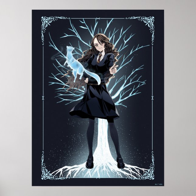 Affiche L'Otter Patronus d'Anime Hermione Granger (Devant)