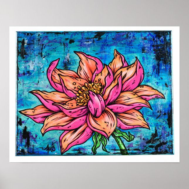 Affiche Lotus (Devant)