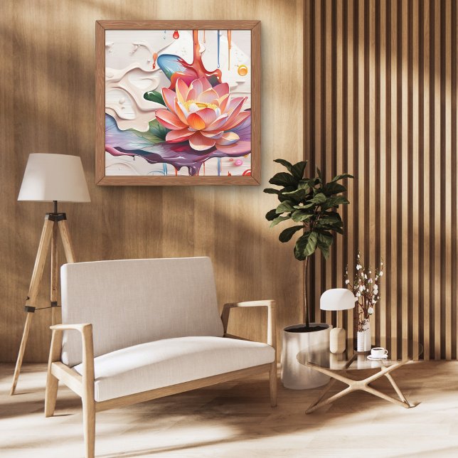 Affiche Lotus Art (Créateur téléchargé)