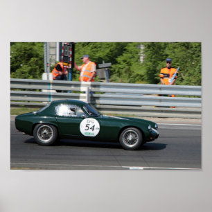 Affiche Lotus Elite S2 Le Mans Classic