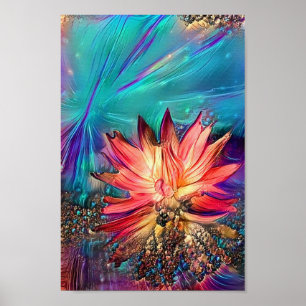 Affiche Lotus flower