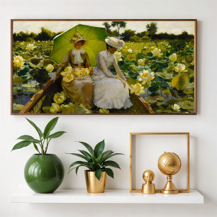 Affiche Lotus Lilies, Charles Curran