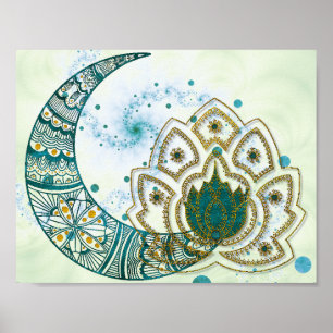 Affiche Lotus Rising