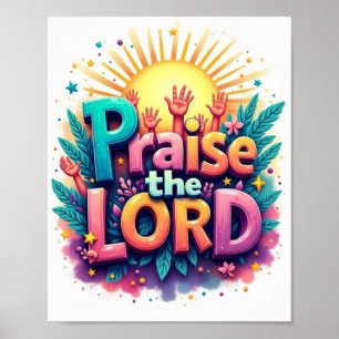 Affiche Louange le Seigneur