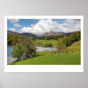 Affiche Loughrigg Tarn, district de Lake