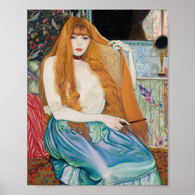 Affiche Louis Anquetin - Femme aux toilettes (Devant)