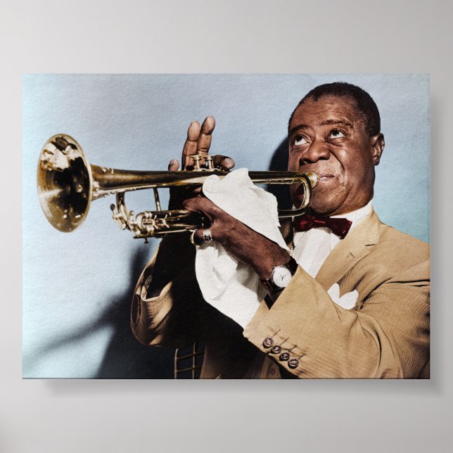 Affiche Louis Armstrong (Devant)