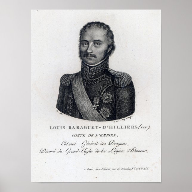 Affiche Louis Baraguey d'Hilliers (Devant)