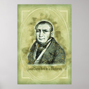 Affiche Louis-Charles Mahé de La Bourdonnais