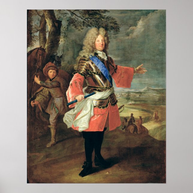 Affiche Louis de France  Le Grand Dauphin, 1697 (Devant)