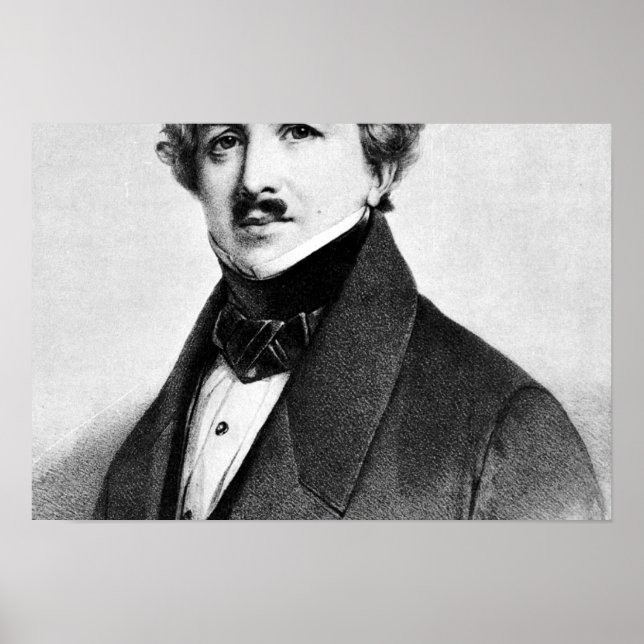 Affiche Louis Jacques Mande Daguerre (Devant)