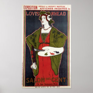 Affiche Louis Rhead ~ Salon des Cent