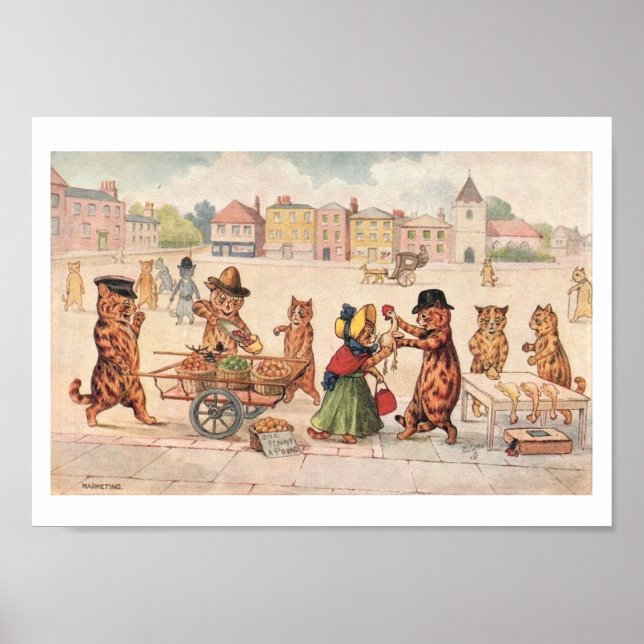 Affiche Louis Wain  (Devant)