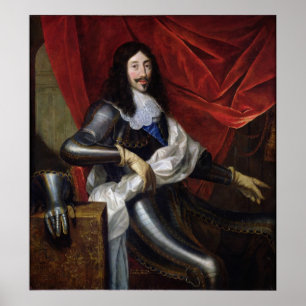 Affiche Louis XIII Roi de France et de Navarre