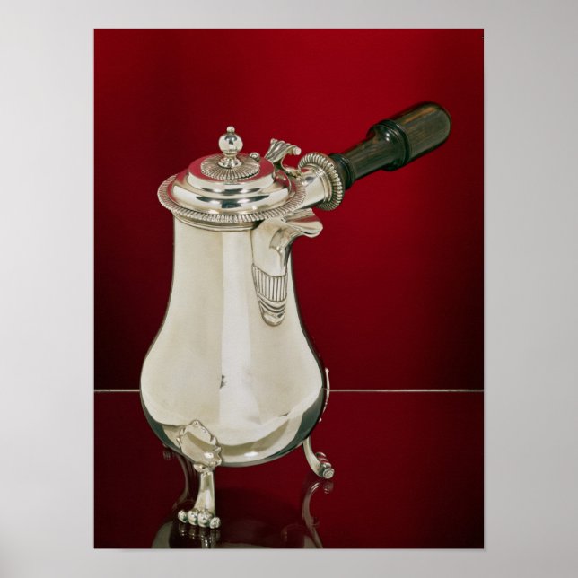 Affiche Louis XIV chocolatière, 1686 (Devant)