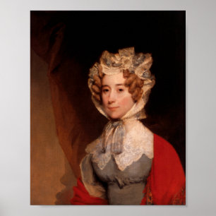 Affiche Louisa Adams Portrait
