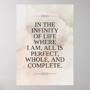 Affiche Louise Hay - Tout est parfait