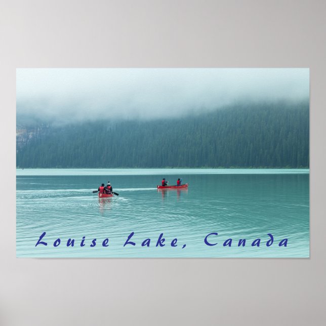 Affiche Louise Lake, Canada (Devant)