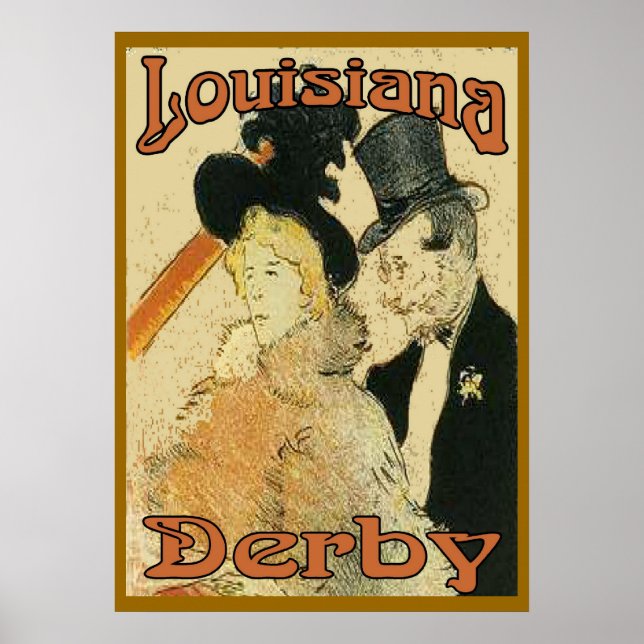 Affiche Louisiana Derby (Devant)