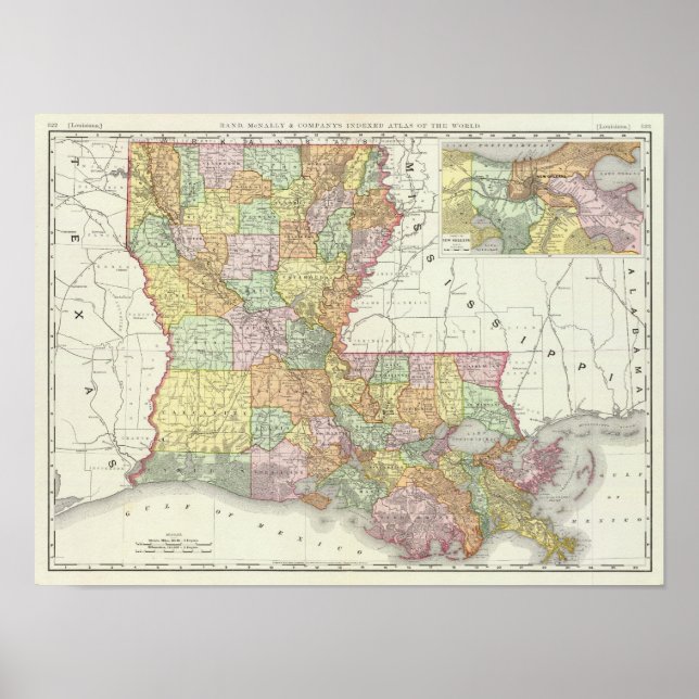 Affiche Louisiane 4 (Devant)