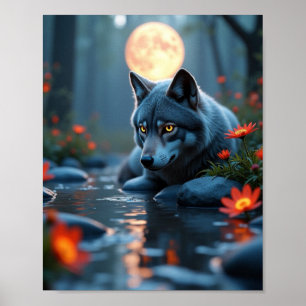 Affiche Loup