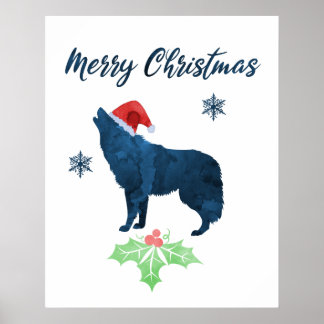 Affiche Loup de Noël