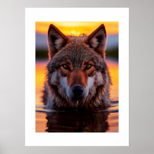 Affiche Loup de Yellowstone