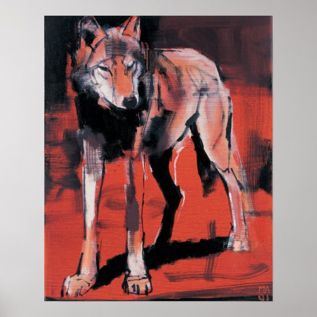 Affiche Loup d'été 2001 (Devant)