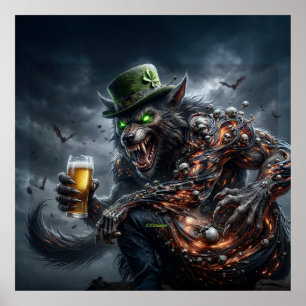 Affiche Loup-garou irlandais à 3 bras