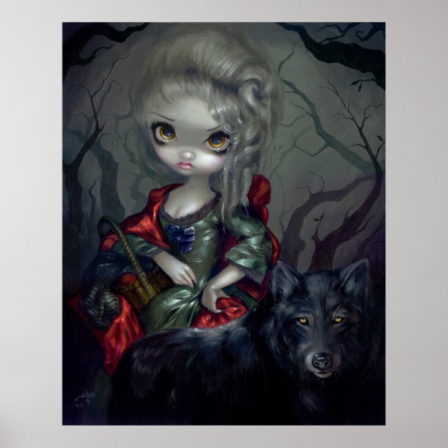 Affiche Loup-Garou : Le Petit Chaperon Rouge ART IMPRIMER  (Devant)