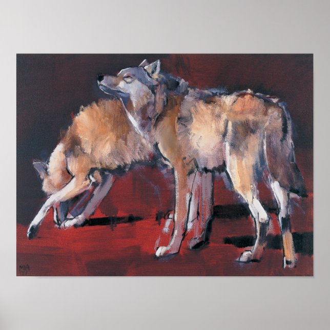 Affiche Loups 2001 (Devant)