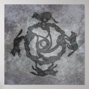 Affiche Loups celtes