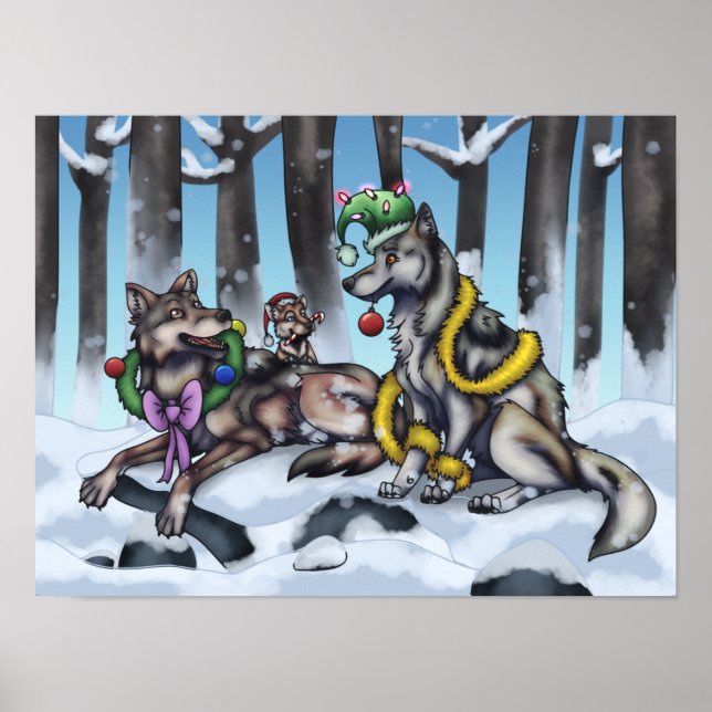 Affiche Loups de vacances (Devant)