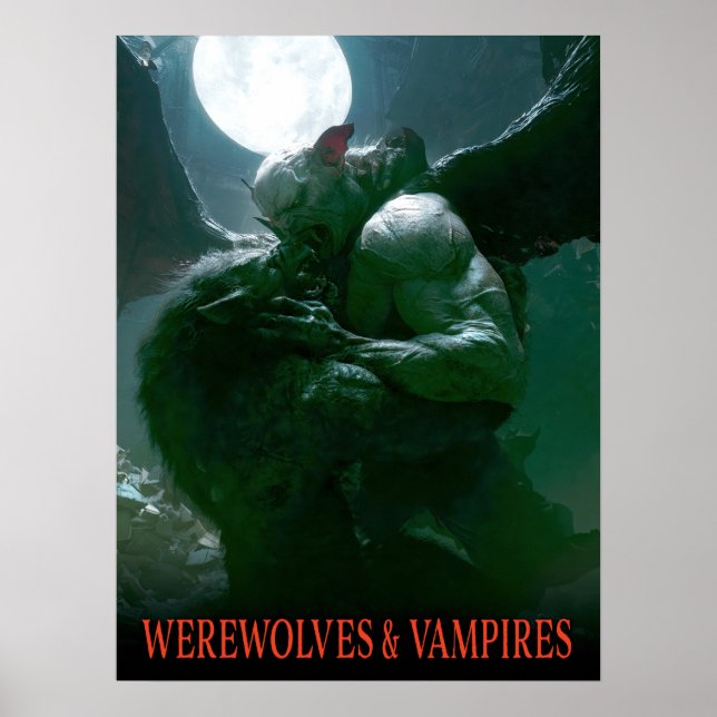 Affiche Loups-garous & Vampires - Dominance (Devant)