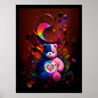 Affiche L'Ours attentionné