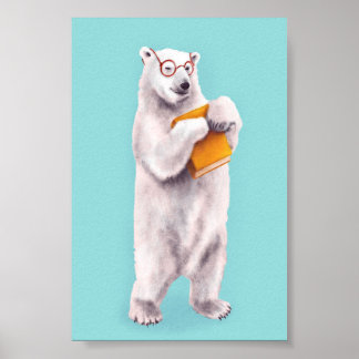 Affiche Louveur du livre d'ours polaire