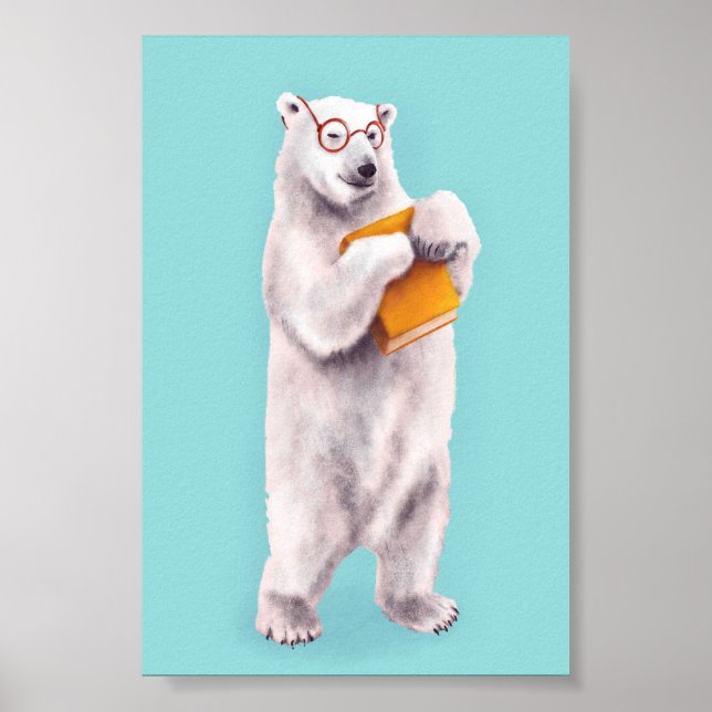 Affiche Louveur du livre d'ours polaire (Devant)