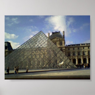 Affiche Louvre de Wpaper
