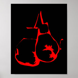 Affiche Love Boxing Men Shirt Boxing Lovers For Women