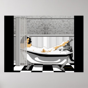 Affiche Love Bubbles