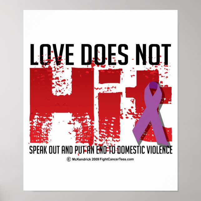 Affiche Love Doesn't Hit (Devant)