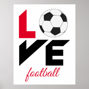 Affiche Love football