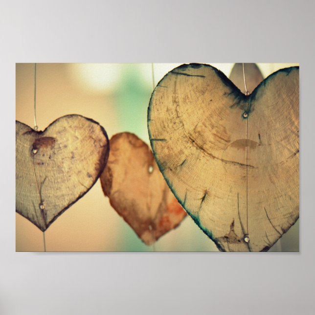 Affiche Love Heart Logs (Devant)